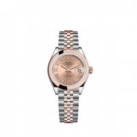 Replique Rolex Lady-Datejust Rolesor Oystersteel and 18 ct Everose gold M279161-0025