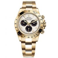 Réplique Rolex Daytona Bracelet Oyster En Or Jaune 18 Carats Cadran En Ivoire