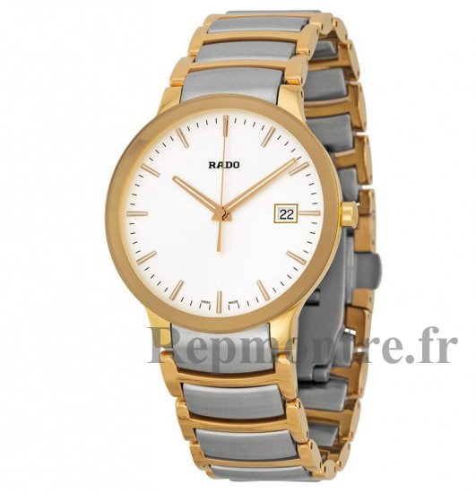 Rado Centrix Quartz Two-Tone Réplique Montre R30554103 - Cliquez sur l'image pour la fermer