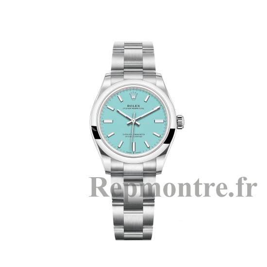 Réplique Rolex Oyster Perpetual 31 cadran bleu turquoise m277200-0007 - Cliquez sur l'image pour la fermer