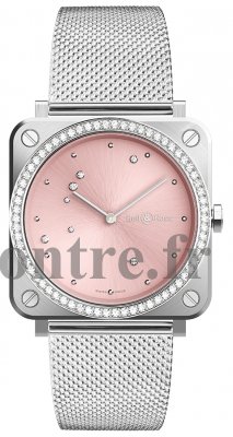 Réplique Montre pour femme BELL & Ross Instruments Pink Diamond Eagle Diamonds BRS-EP-ST-LGD / SST - Cliquez sur l'image pour la fermer