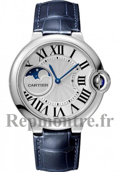 Replique Cartier Ballon Bleu automatique Silver Dial Men's WSBB0029 - Cliquez sur l'image pour la fermer