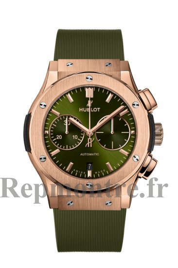 Replique Hublot Classic Fusion Chronograph King Gold Green 45mm 521.OX.8980.RX - Cliquez sur l'image pour la fermer