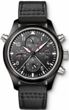 Réplique IWC Montres d'Aviateur Double Chronographe Haut GUN Hommes Montre IW379901