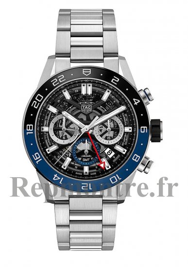 Réplique de montre TAG Heuer Carrera Heuer 02 GMT CBG2A1Z.BA0658 - Cliquez sur l'image pour la fermer