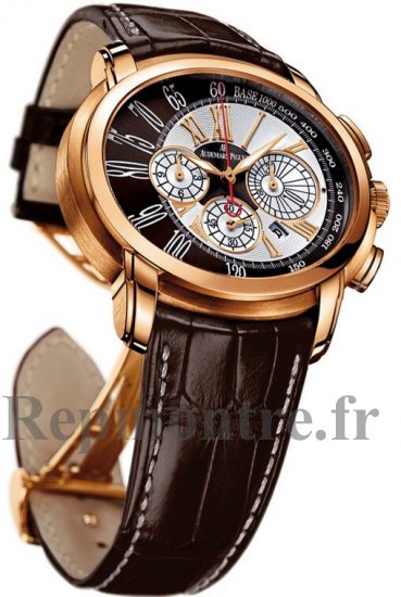 Réplique Audemars Piguet Millenary Chronographe 26145OR.OO.D093CR.01 - Cliquez sur l'image pour la fermer