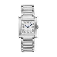 Cartier Tank Frannaise Replique montre Medium Quartz Acier WSTA0074