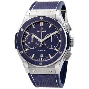 Replique Hublot Classic Fusion Chronograph automatique Blue 521.NQ.5170.VR.NYG17