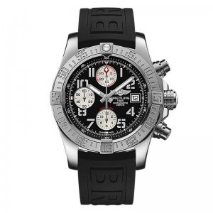 Replique Breitling Avenger II Chronograph automatique Volcano Black Dial Men's A13381111B2S1