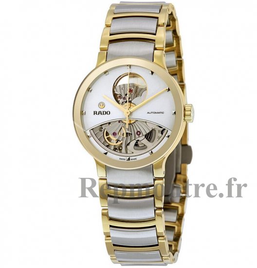 Rado Centrix Open Heart Argent Skeleton Dial Réplique Montre R30246013 - Cliquez sur l'image pour la fermer