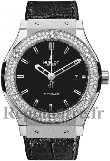 Hublot Classic Fusion Titanium Diamants 565.NX.1170.LR.1104 - Cliquez sur l'image pour la fermer