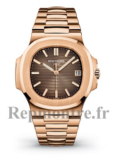 Réplique Patek Philippe Nautilus Rose Or Montre 5711/1R-001 - Cliquez sur l'image pour la fermer