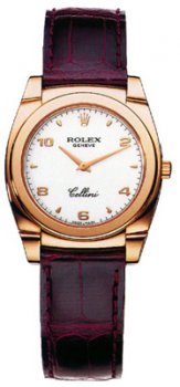 Rolex Cellini Cestello 18K Or Rose Dames Réplique Montre 5320/5