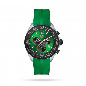 TAG Heuer Formule 1 Chronographe 43 mm Montre Copie Homme Vert CAZ101AP.FT8056