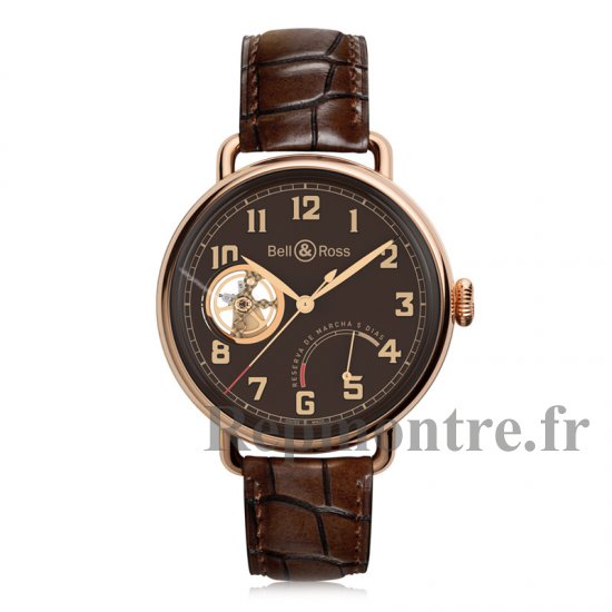 Réplique Bell & Ross WW1 Edicion Limitada BRWW1-GRM-PG Or rose - Cliquez sur l'image pour la fermer