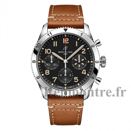 Breitling Classic AVI Chronographe 42 P-51 Mustang Bracelet en cuir Replique montre A233803A1B1X1 - Cliquez sur l'image pour la fermer