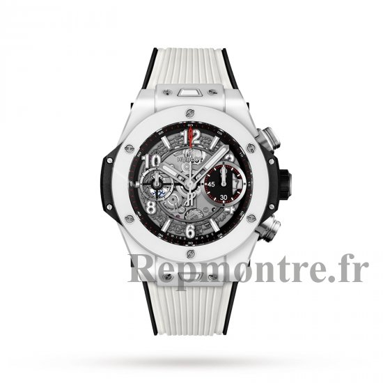 Hublot Big Bang Unico Ceramique Blanche 44 mm 421.HX.1170.RX - Cliquez sur l'image pour la fermer