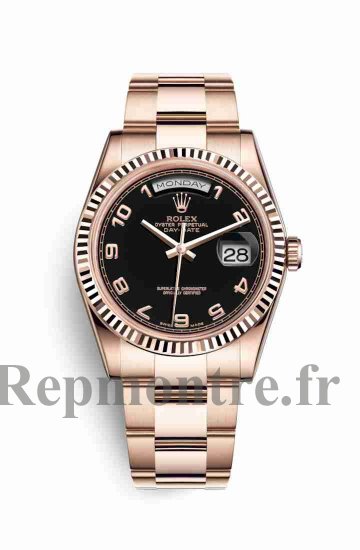 Réplique montre Rolex Day-Date 36 Everose 18 ct 118235 m118235f-0060 - Cliquez sur l'image pour la fermer