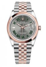 Replique Rolex Datejust 36 Rolesor Oystersteel and Everose gold M126201-0029 montre