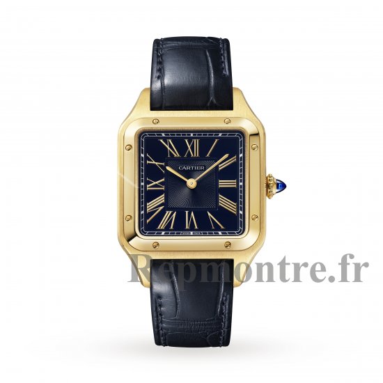 Cartier Santos-Dumont Replique montre Grande Or Jaune Haute Autonomie Quartz WGSA0077 - Cliquez sur l'image pour la fermer