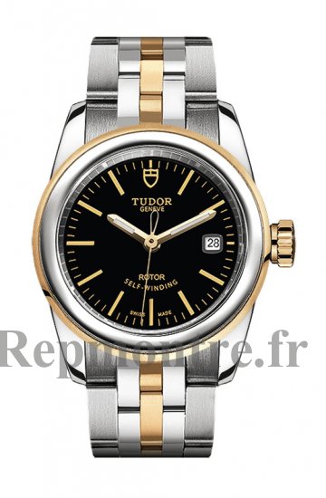 Réplique Tudor Glamour Date 26mm montre M51003-0008 - Cliquez sur l'image pour la fermer