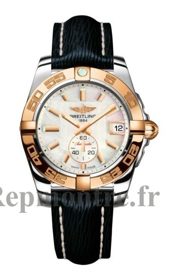 AAA Réplique Montre Breitling Galactic 36 Automatique Acier-Rose or Sahara Strap C3733012/A724/213X/A16BA.1 - Cliquez sur l'image pour la fermer