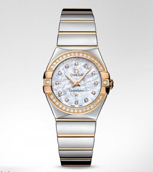 Réplique Omega Constellation Polished Quarz Small Montres 123.25.27.60.55.007