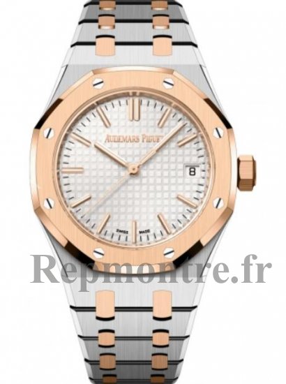 Copie de Audemars Piguet Royal Oak Automatique Or Rose Acier Argent Cadran 15550SR.OO.1356SR.01 - Cliquez sur l'image pour la fermer