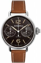 Réplique Bell & Ross Vintage WW1 Chronographe Monopoussoir Montre Homme