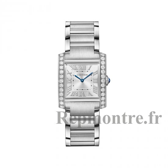 Cartier Tank Frannaise Replique montre mouvement a quartz moyen. W4TA0021 - Cliquez sur l'image pour la fermer