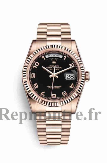 Réplique montre Rolex Day-Date 36 Everose 18 ct 118235 m118235f-0018 - Cliquez sur l'image pour la fermer