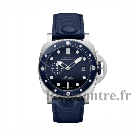 Panerai Submersible QuarantaQuattro Blu Profondo 44 mm Replique montre homme Bleu PAM01289 - Cliquez sur l'image pour la fermer