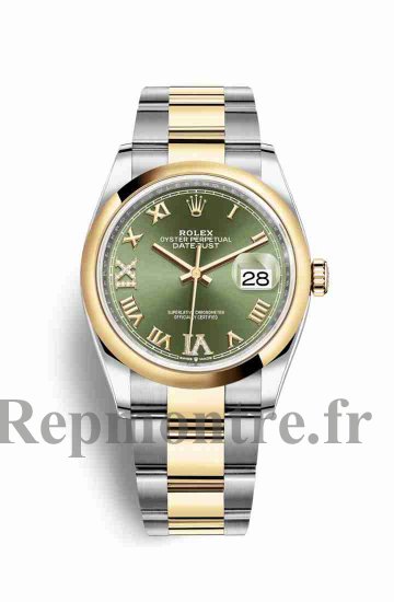 Réplique montre Rolex Datejust 36 Jaune Roles jaune 18 ct 126203 m126203-0026 - Cliquez sur l'image pour la fermer