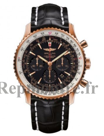 Réplique montre de Breitling Navitimer 01 Rose RB0127E6/BF16/760P/R20BA.1 - Cliquez sur l'image pour la fermer