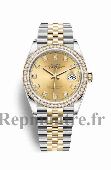 Réplique montre Rolex Datejust 36 Jaune Roles jaune 18 ct 126283RBRm126283rbr-0003 - Cliquez sur l'image pour la fermer