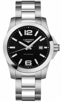 Réplique Longines Conquest Quartz 41mm Montre Homme L3.659.4.56.6