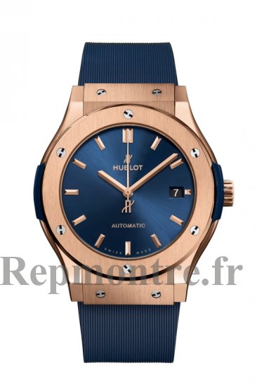 Replique Hublot Classic Fusion King Gold Blue 45mm 511.OX.7180.RX - Cliquez sur l'image pour la fermer