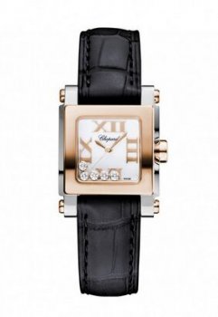 Chopard Happy Sport Square Mini Dames Réplique Montre 278516-6001