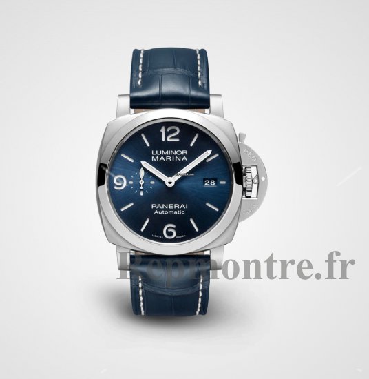 Réplique de Panerai Luminor Marina automatique a cadran bleu pour hommes - PAM01313 - Cliquez sur l'image pour la fermer