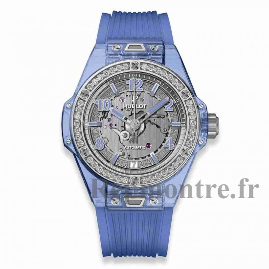 Replque-Imiter-Kobe de Hublot Big Bang UN Saphir 39mm 465.JL.4802.RT.1204 - Cliquez sur l'image pour la fermer