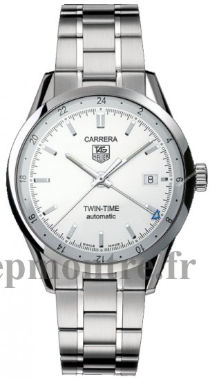 Réplique Tag Heuer Carrera Calibre 7 Twin time Automatique Montre 39 mm WV2116.BA0787 - Cliquez sur l'image pour la fermer