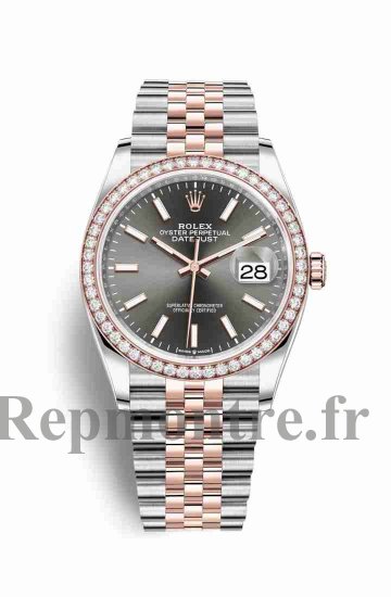 Réplique montre Rolex Datejust 36 Everose Roles 18 ct Everose 126281RBR m126281rbr-0001 - Cliquez sur l'image pour la fermer