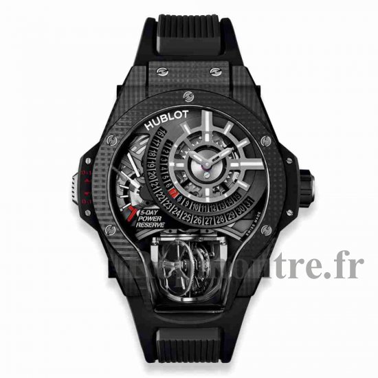 Réplique montre Hublot MP-09 Tourbillon Bi-Axe 3D Carbun 909.QD.1120.RX - Cliquez sur l'image pour la fermer