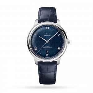 Omega De Ville Prestige Co-Axial Master Chronometer 40mm Replique montre homme Bleu O43413402003001