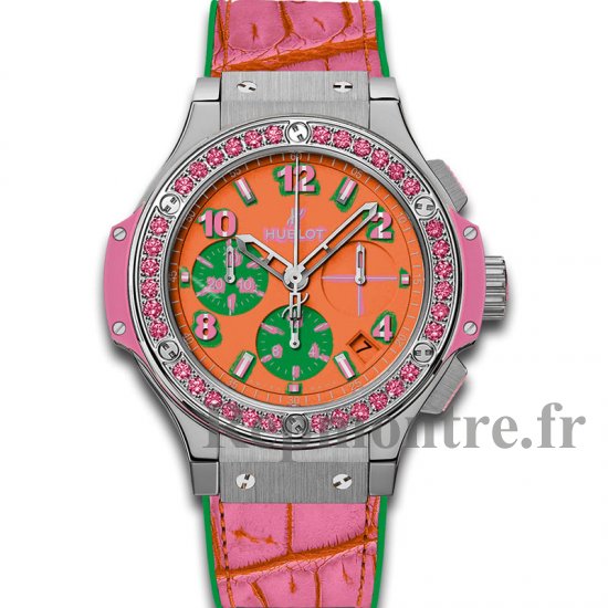 Hublot Big Bang Pop Art Acier Rose 341.SP.4779.LR.1233.POP15 - Cliquez sur l'image pour la fermer