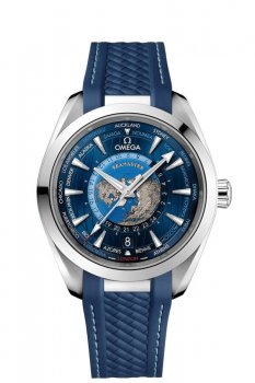 AAA Réplique Montre OMEGA Seamaster Worldtimer 220.12.43.22.03.001