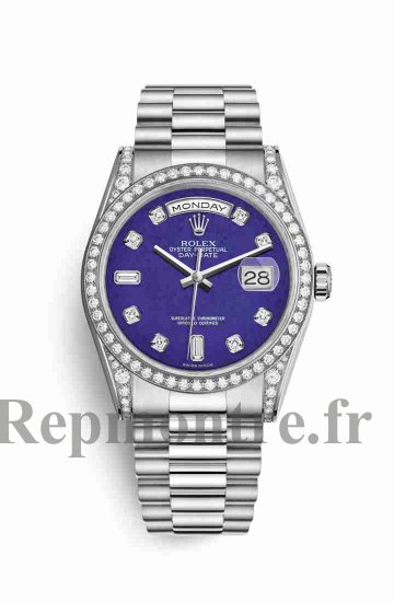 Réplique montre Rolex Day-Date 36 sertissage 118389 m118389-0083 - Cliquez sur l'image pour la fermer