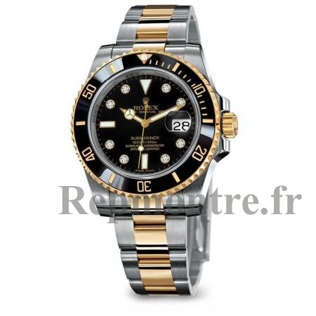 Réplique Rolex Oyster Perpetual Submariner Date 116613LN - Cliquez sur l'image pour la fermer