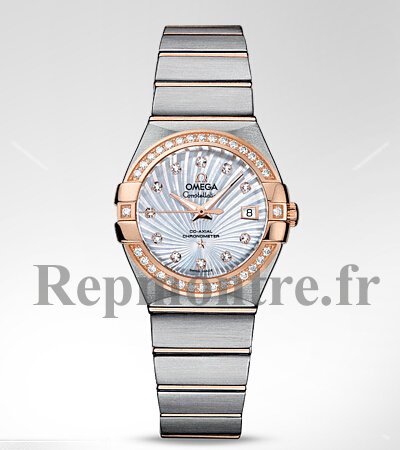 Réplique Omega Constellation Brosse Chronometer 123.25.27.20.55.001 - Cliquez sur l'image pour la fermer