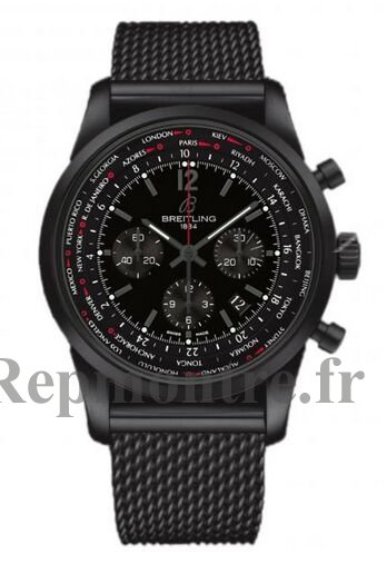 Réplique montre de Breitling Transocean Unitime Pilot en acier MB0510U6/BC80/159M - Cliquez sur l'image pour la fermer